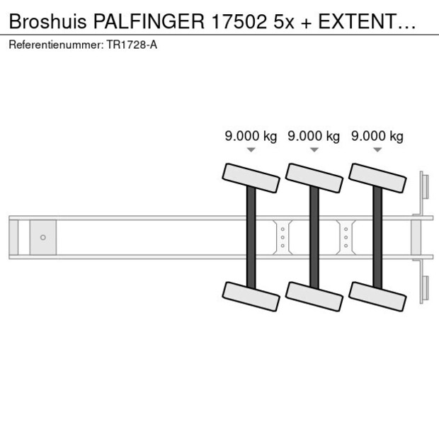 2000 Broshuis PALFINGER 17502-48779040