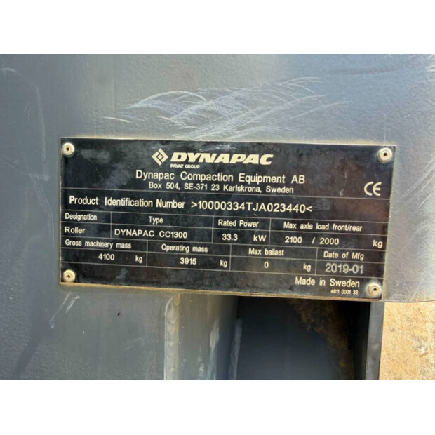 2019 DYNAPAC CC1300-48779301