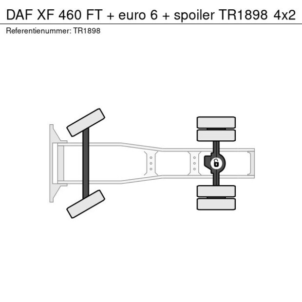 2015 DAF XF 460 FT-48780597