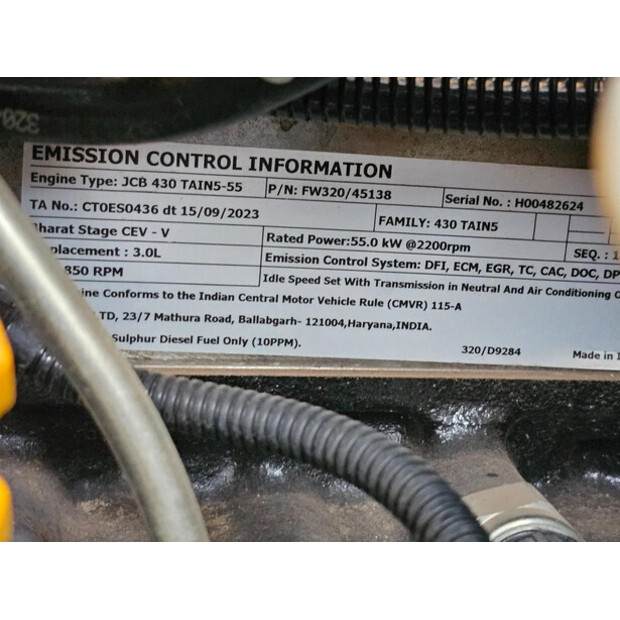 2025 JCB 3DX Plus-48809109