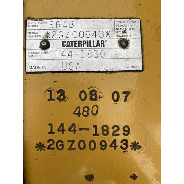 2007 Caterpillar G3520C-48809162