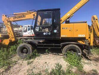 Image for WHEELED EXCAVATORS 2019 Hyundai R150