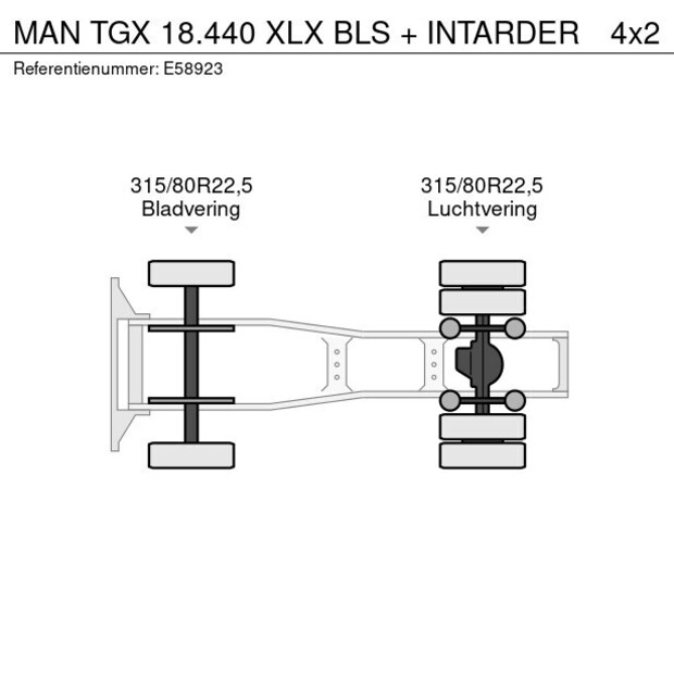2016 مان TGX 18.440 XLX BLS-48830825