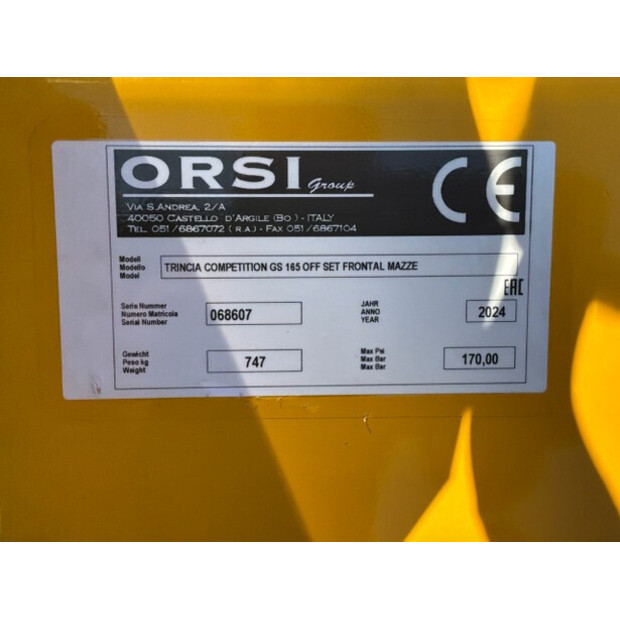 2024 ORSI Trincia CR210-48832405