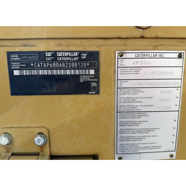 2007 Caterpillar AP600-48840729