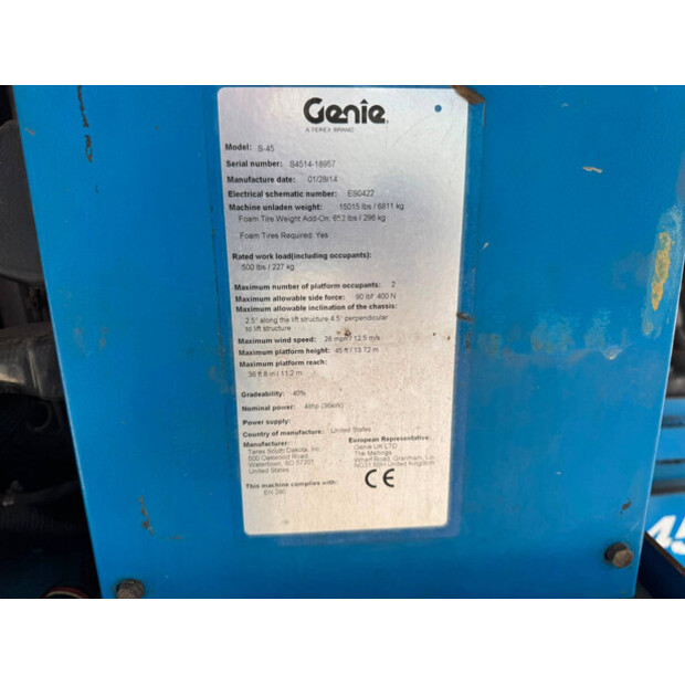2014 Genie S-45-48845817
