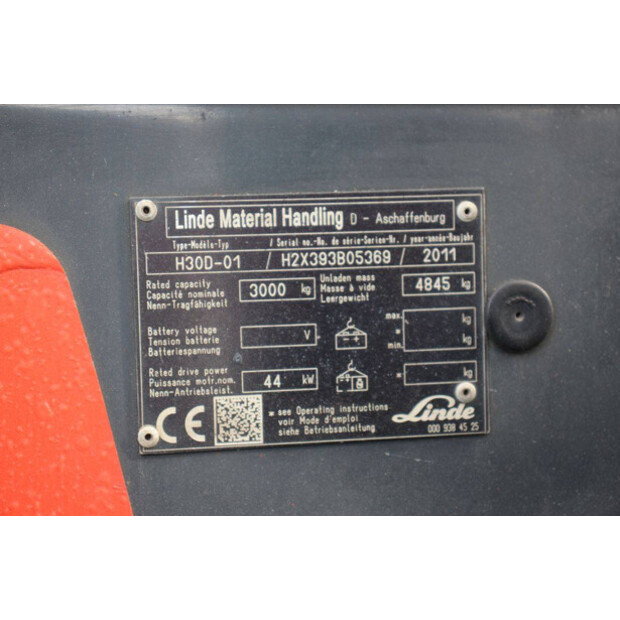 2011 Linde H30D-01-48846645