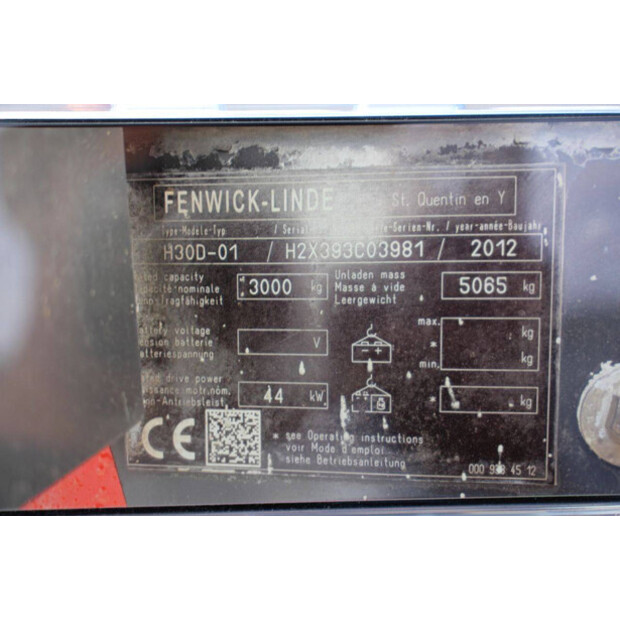 2012 Linde H30D-01-48846714
