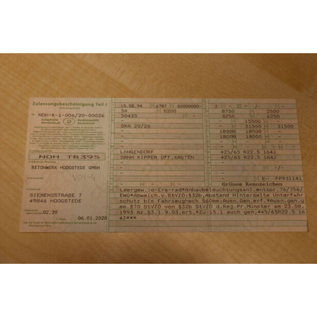 1994 لانجندورف SKA 20/26-48862293