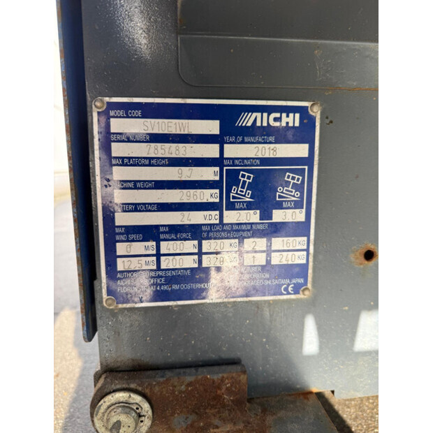 2018 Aichi SV10E1WL-48866224