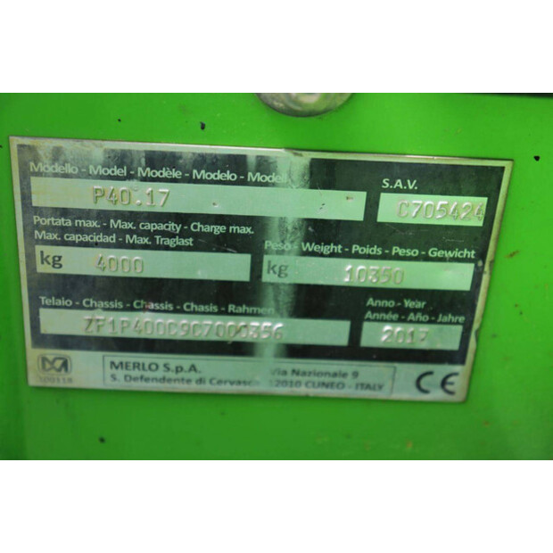 2017 Merlo Panoramic P40.17-48876123