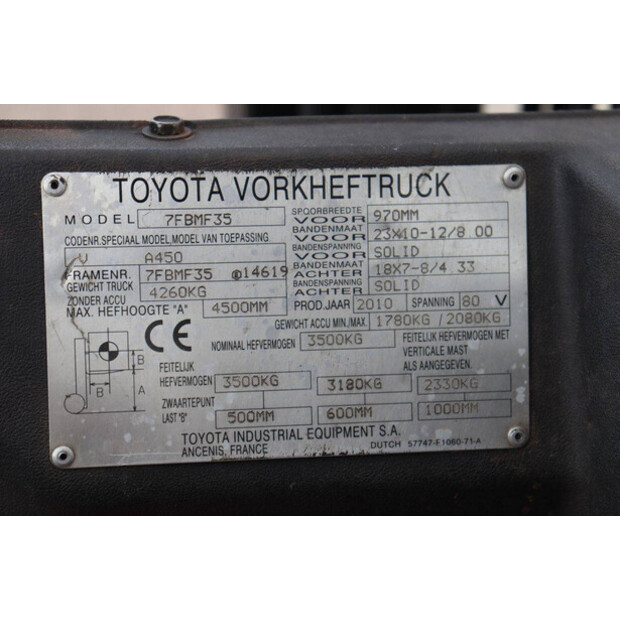 2010 Toyota 7FBMF35-48877039