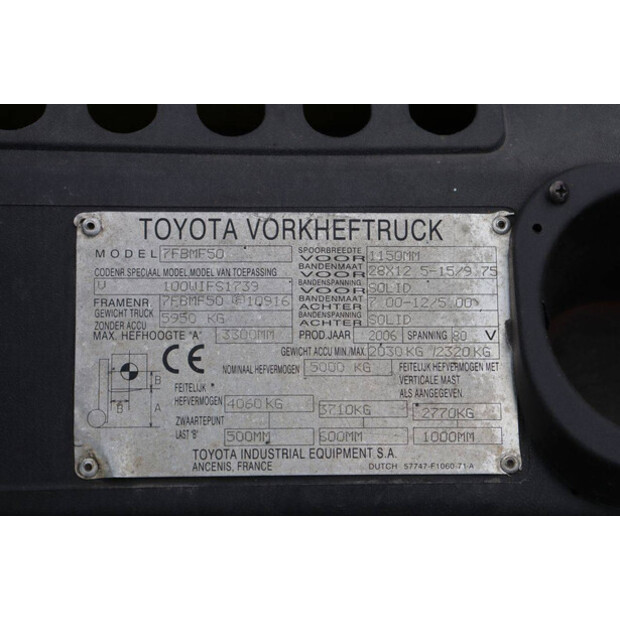 2006 Toyota 7FBMF50-48877229