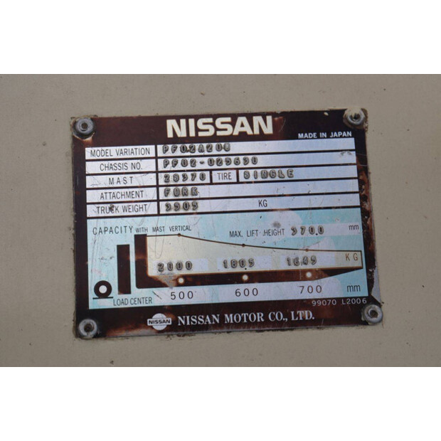 NISSAN PF02A200-48877717