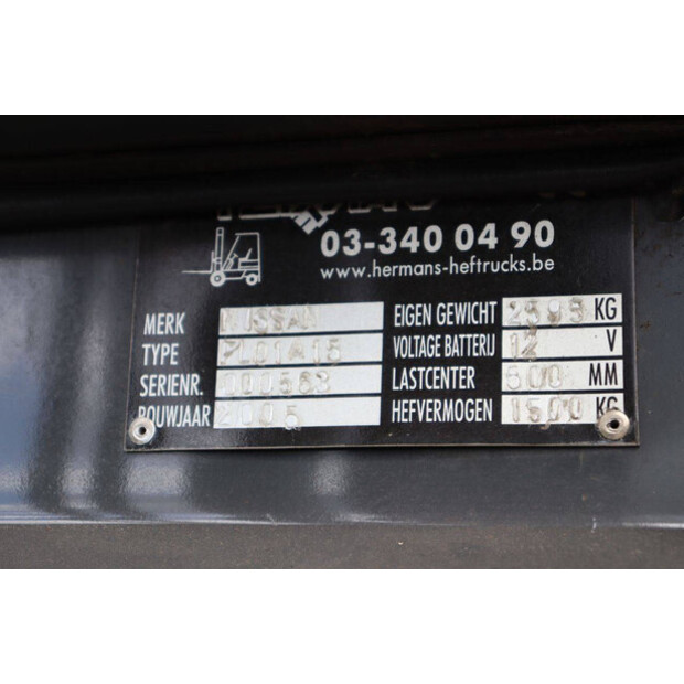 2005 NISSAN FL01A15-48878022