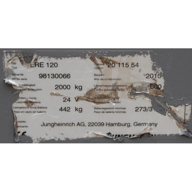 2015 جنجهينريتش ERE 120-48881001