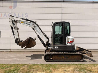 Image for MINI EXCAVATORS 2018 BOBCAT E50