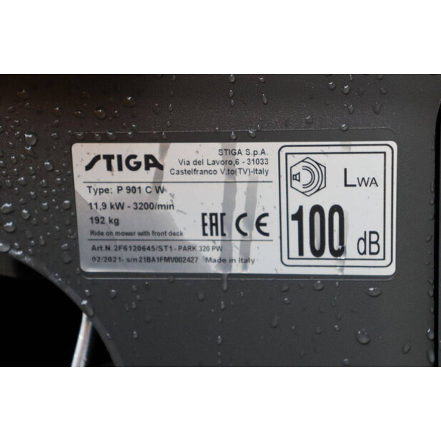 2021 Stiga P 901 C W-48888686