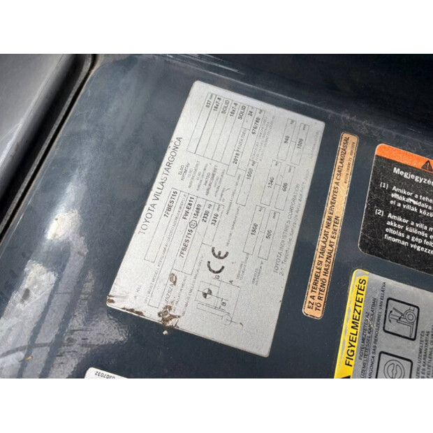 2018 Toyota 7FBEST15-48889225
