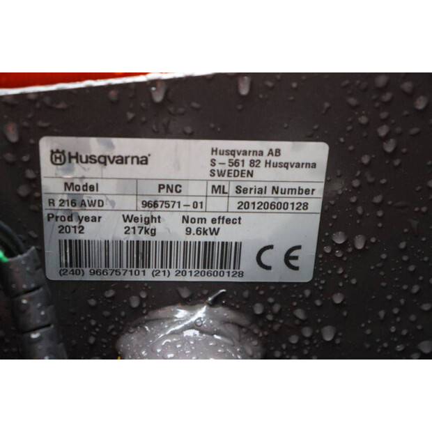 2012 Husqvarna R216AWD-48889445