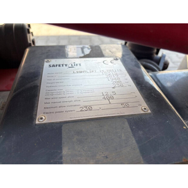 2019 SAFETY LIFT Lightlift 15.70 IIIS-48889961