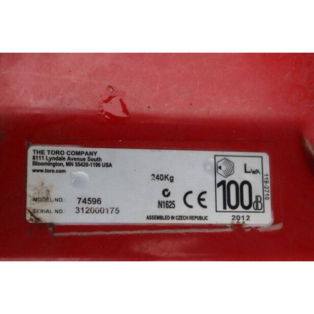 2012 Toro DH220-48890057