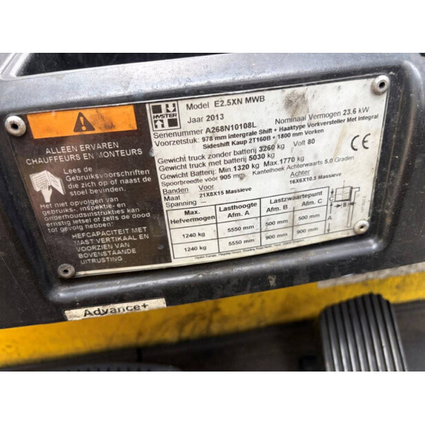 2013 Hyster E2.5XN-48890315