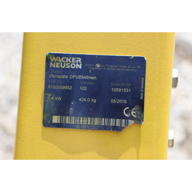 2016 Neuson DPU5545-48890506