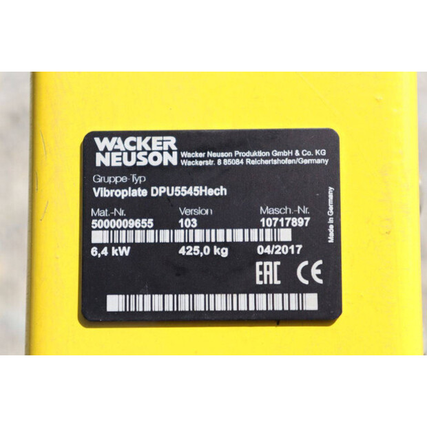 2017 Neuson DPU5545-48890991