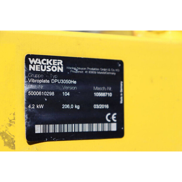 2016 Neuson DPU3050-48891614