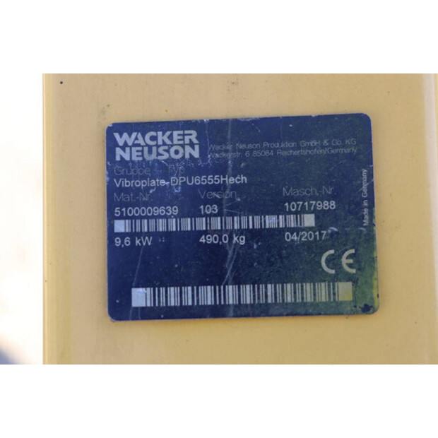 2017 Neuson DPU6555-48892485