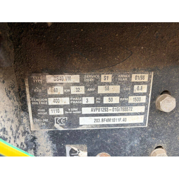 1998 Leroy Somer DS40-VM-48892925