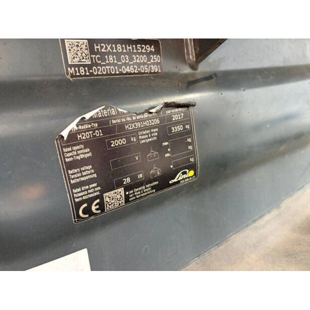 2017 Linde H20T-01-48893030