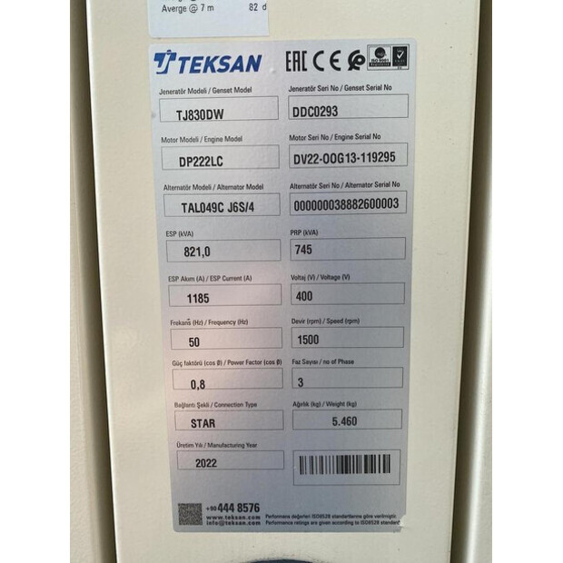 2022 Doosan TJ830DW-48893974