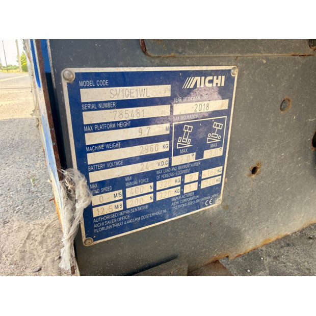 2018 Aichi SV10E1WL-48894076