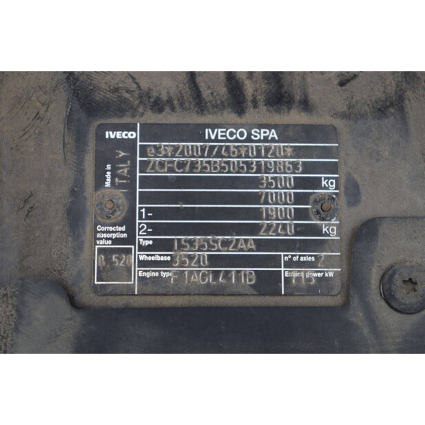 2020 Iveco DAILY 35-160-48894980