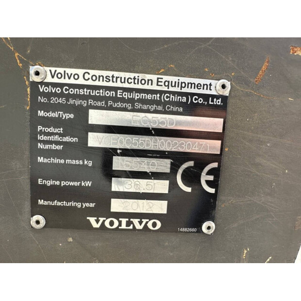 2012 Volvo EC55D-48895925