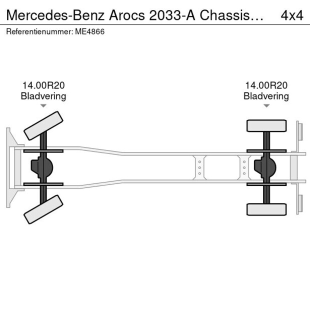 2019 مرسيدس بنز Arocs 2033-A-48908849