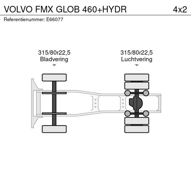 2017 فولفو FMX 460-48909085