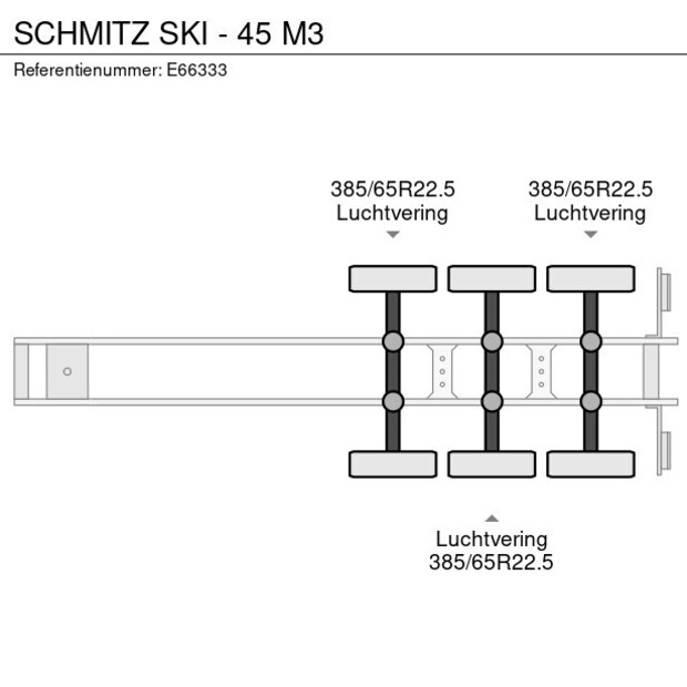 2009 Schmitz Cargobull SKI - 45 M3-48909418