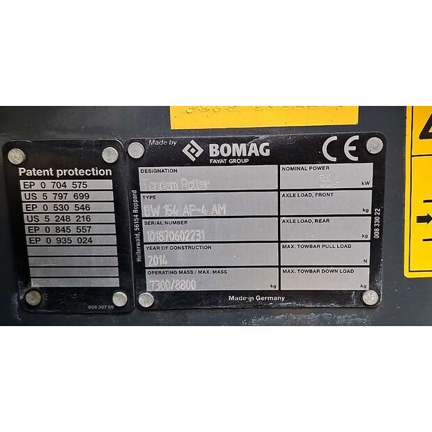 BOMAG BW 154 AP-48914162