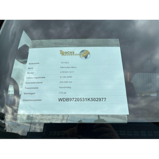 2000 Mercedes-Benz ATEGO 1217-48914905