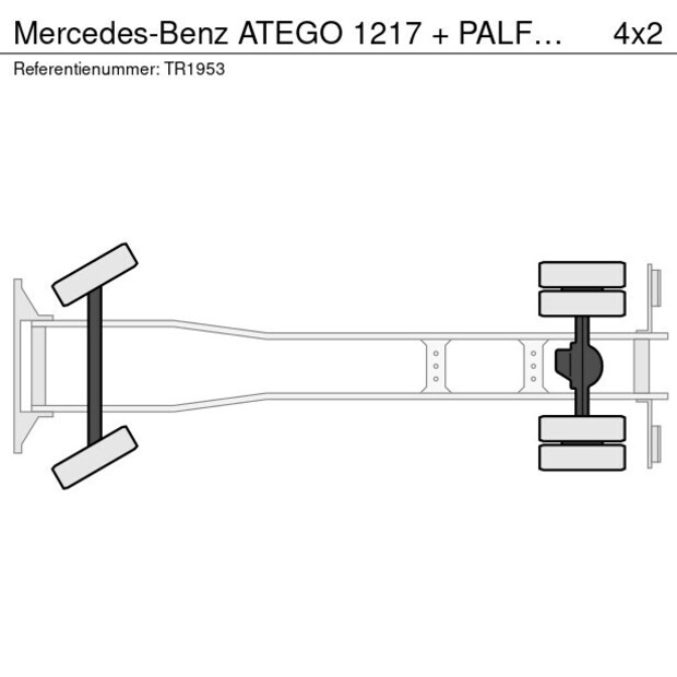 2000 Mercedes-Benz ATEGO 1217-48914907