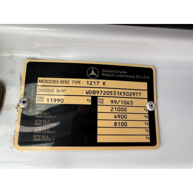 2000 Mercedes-Benz ATEGO 1217-48914924