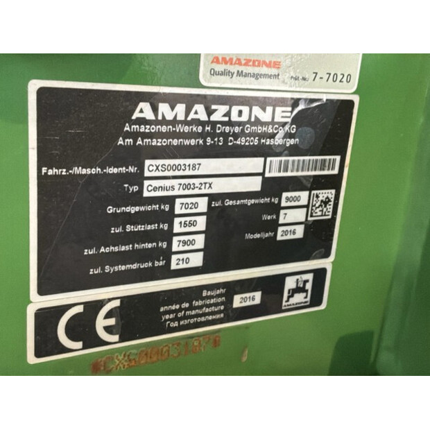 2016 أمازونى Cenius 7003 2TX-48915289