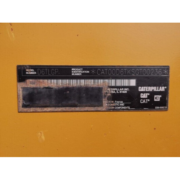 2015 Caterpillar D6T LGP-48915504