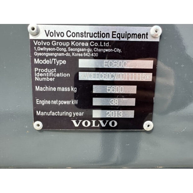 2013 Volvo EC60C-48915585
