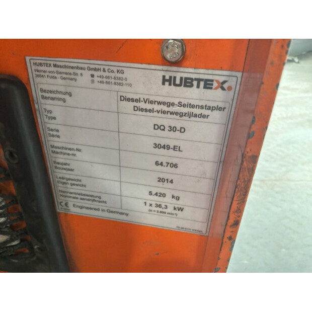 2014 Hubtex DQ 30-D-48920141