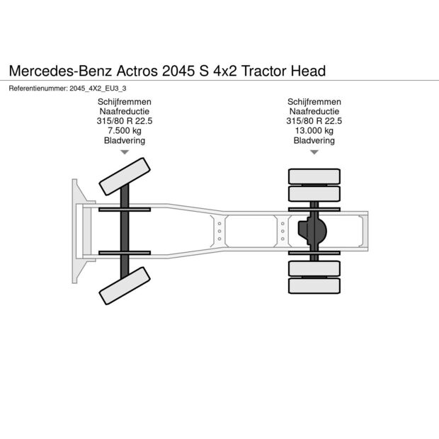 2025 مرسيدس بنز Actros 2045 S-48924754