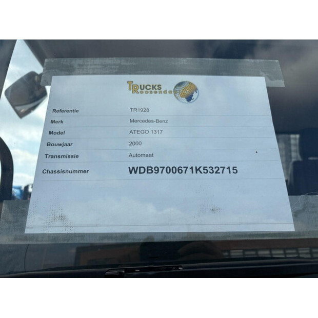 2000 Mercedes-Benz Atego 1317-48930250